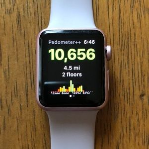 Rose Gold Apple Watch Series 1 - 38 mm